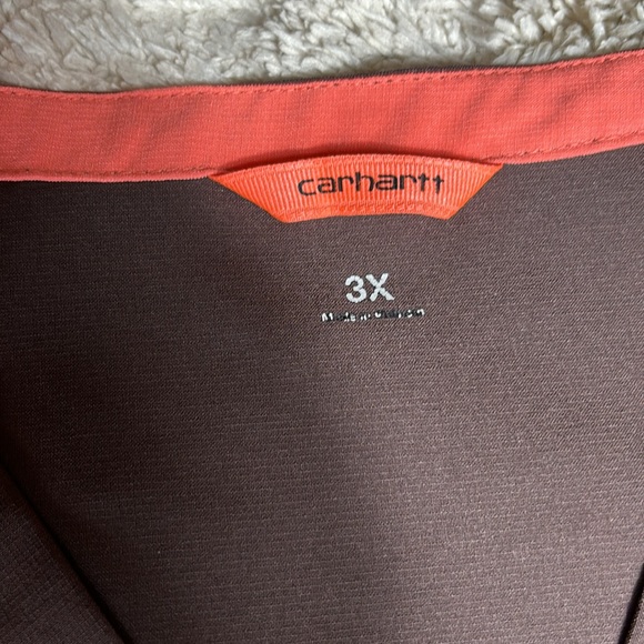 Carhartt Scrubs Top, Brown, Size 3XL - Picture 8 of 12